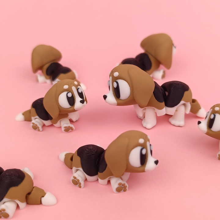 Beagle - Fidget Articulado 3D