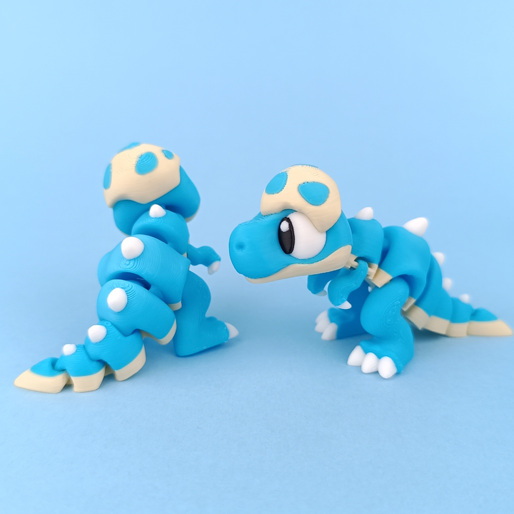 Baby T-rex - Fidget Articulado 3D