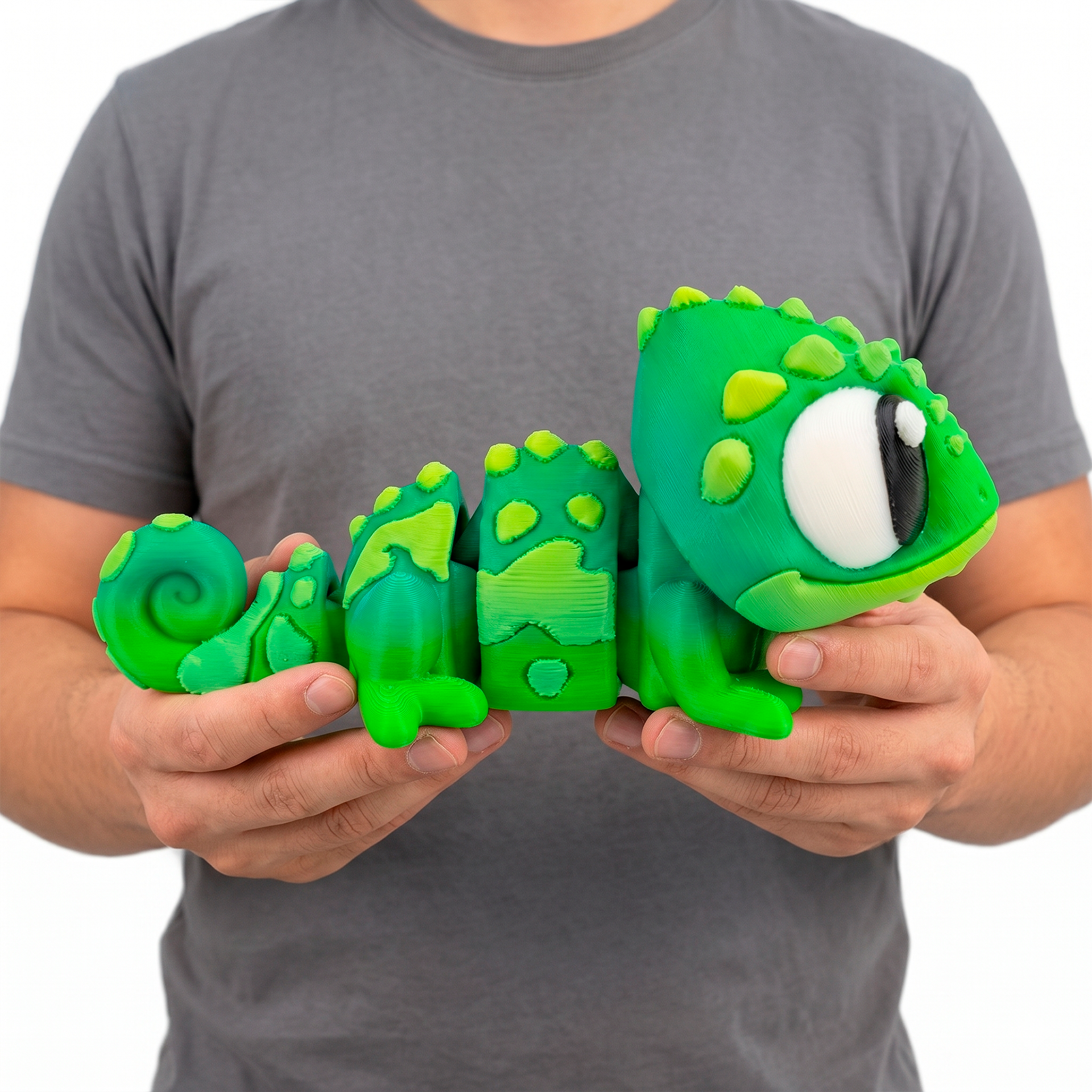 Camaleon - Mega Twisty Fidget Articulado 3D
