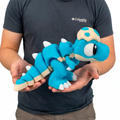 Baby t-rex- Mega Twisty Fidget Articulado 3D