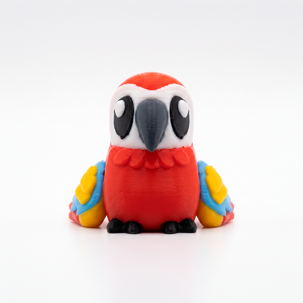 Guacamaya- Mega Twisty Fidget Articulado 3D