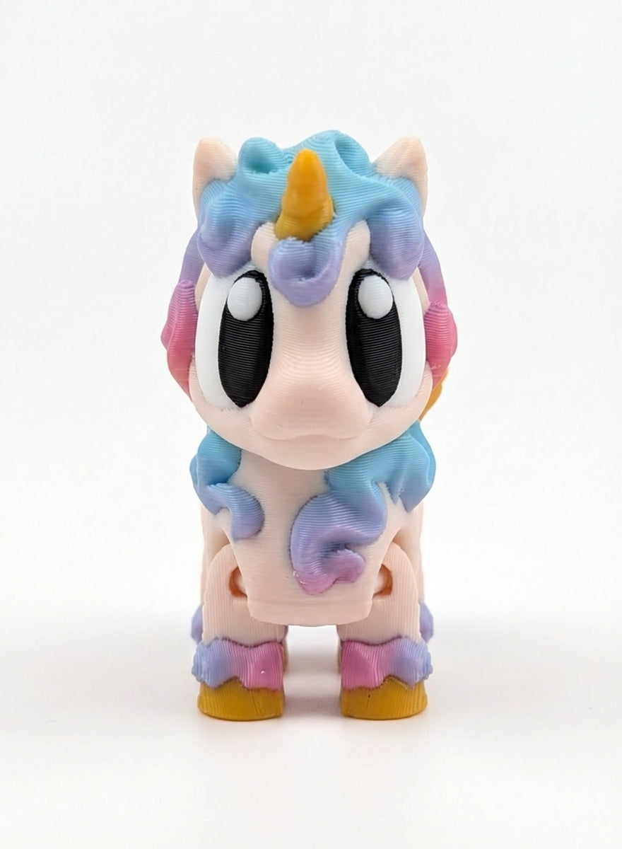Unicornio- Fidget Articulado 3D