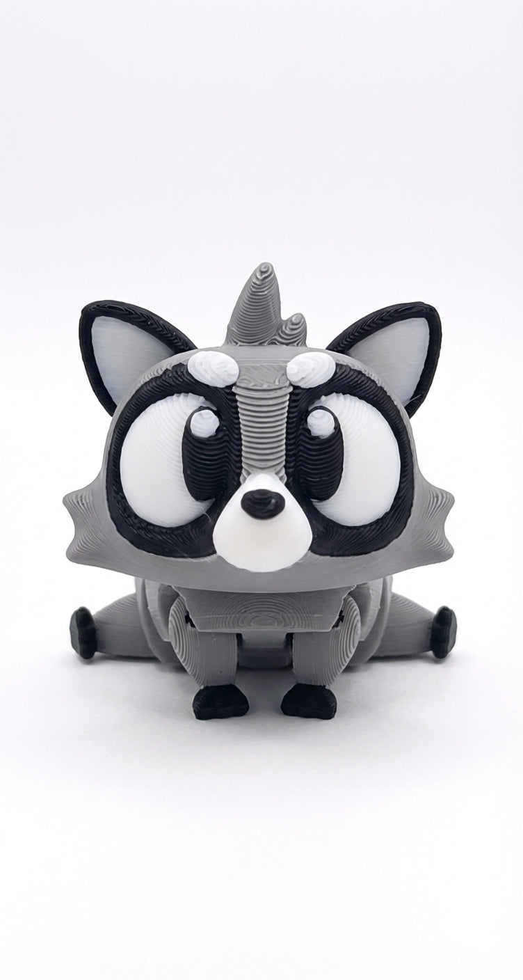 Mapache - Fidget Articulado 3D