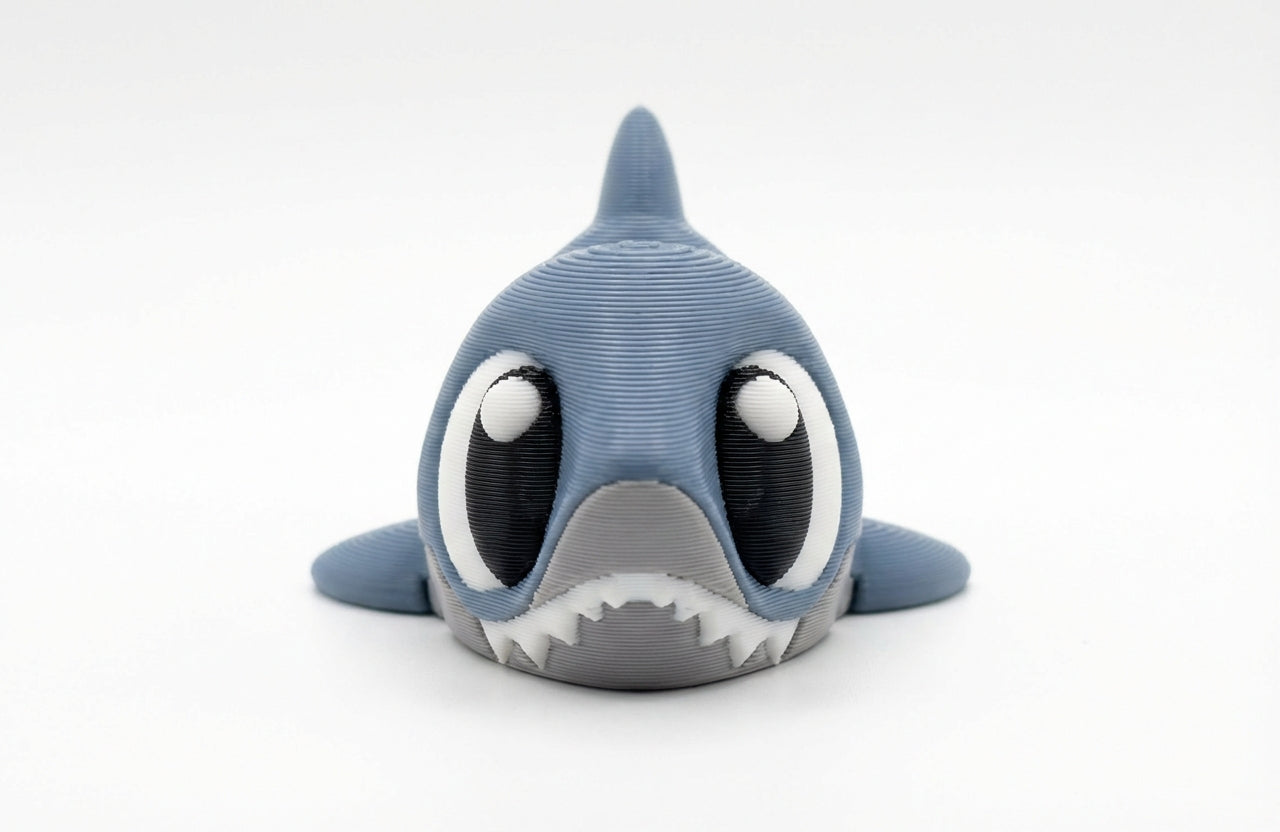 Tiburón Blanco - Fidget Articulado 3D