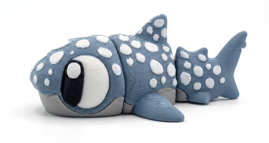 Tiburón Ballena - Fidget Articulado 3D