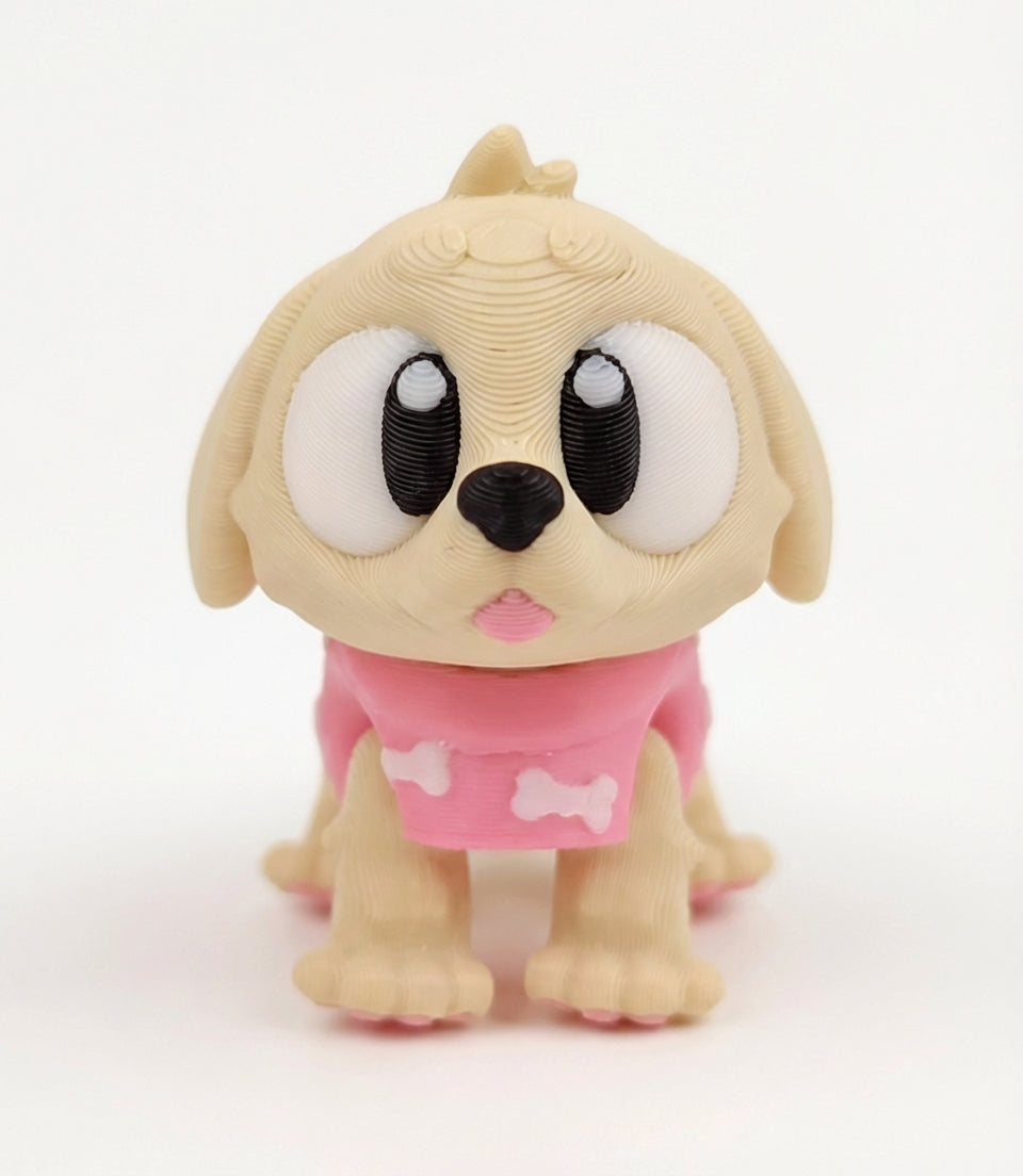 Golden Retriver - Fidget Articulado 3D