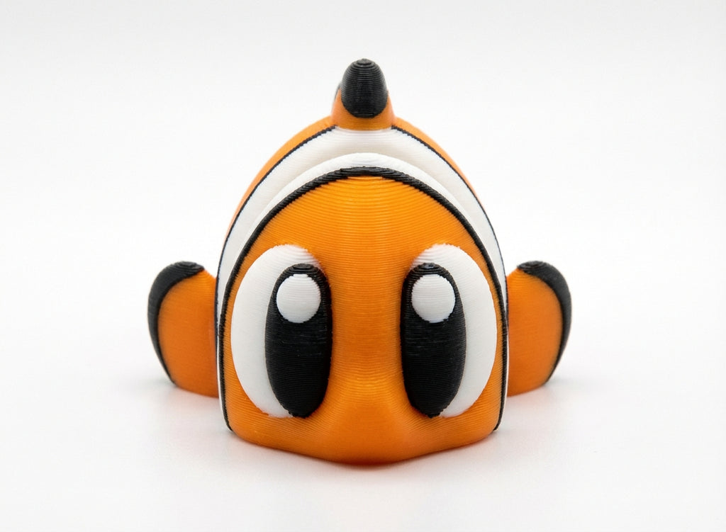 Pez Payaso- Fidget Articulado 3D