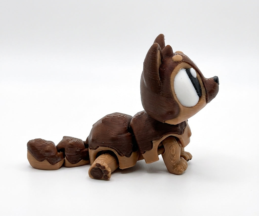 Pastor Alemán - Fidget Articulado 3D
