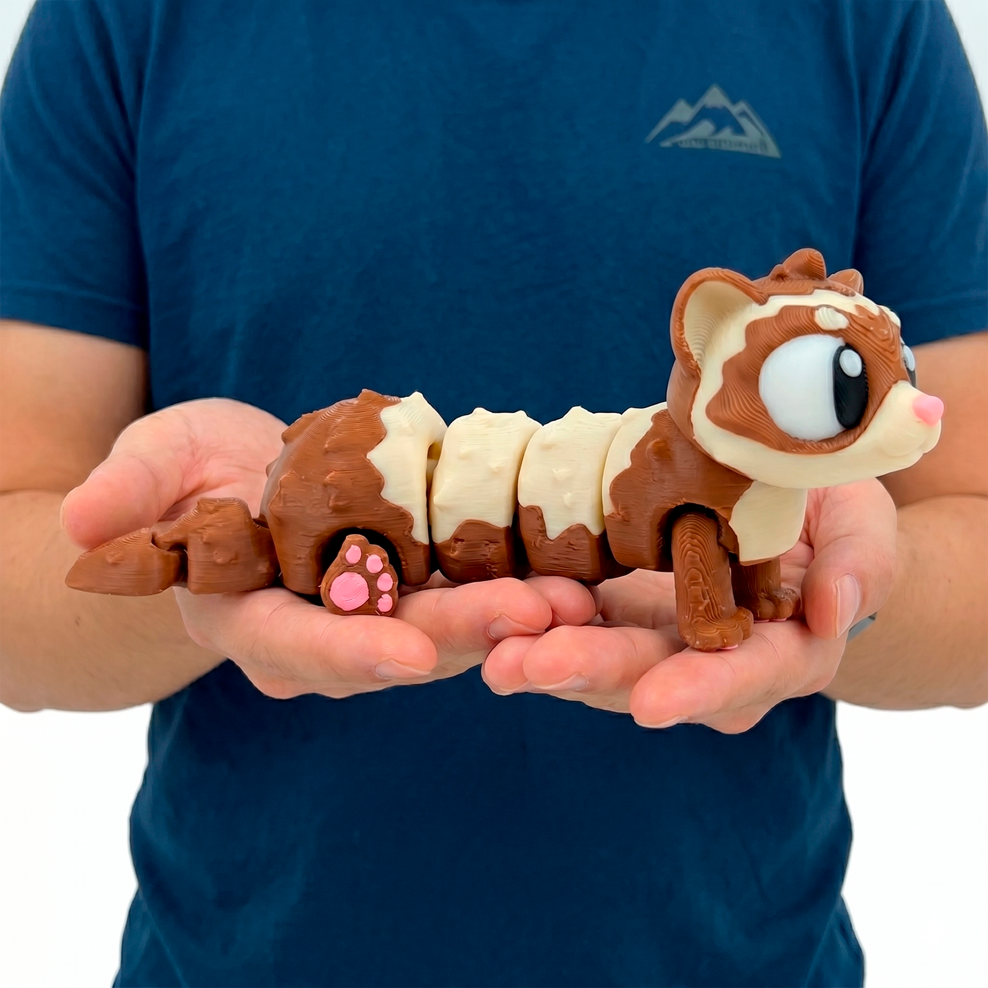 Hurón- Mega Twisty Fidget Articulado 3D