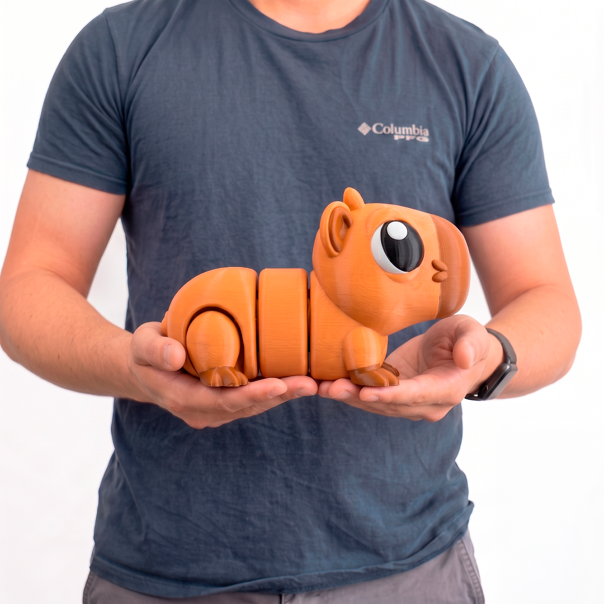 Capibara- Mega Twisty Fidget Articulado 3D