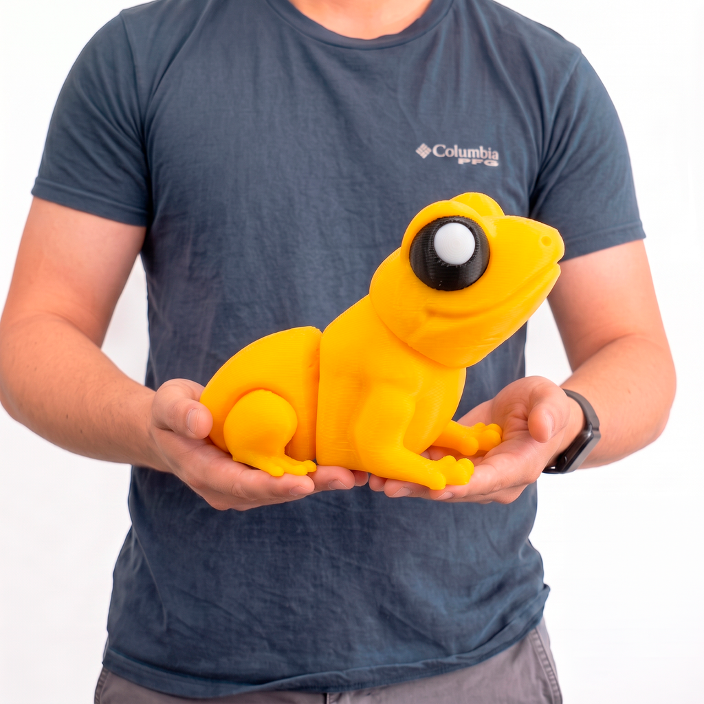 Rana Dorada - Mega Twisty Fidget Articulado 3D