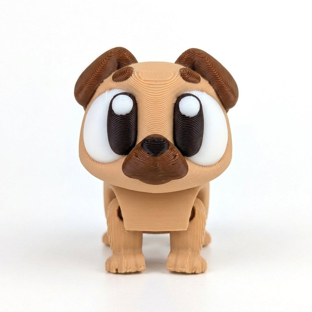 Pug - Fidget Articulado 3D