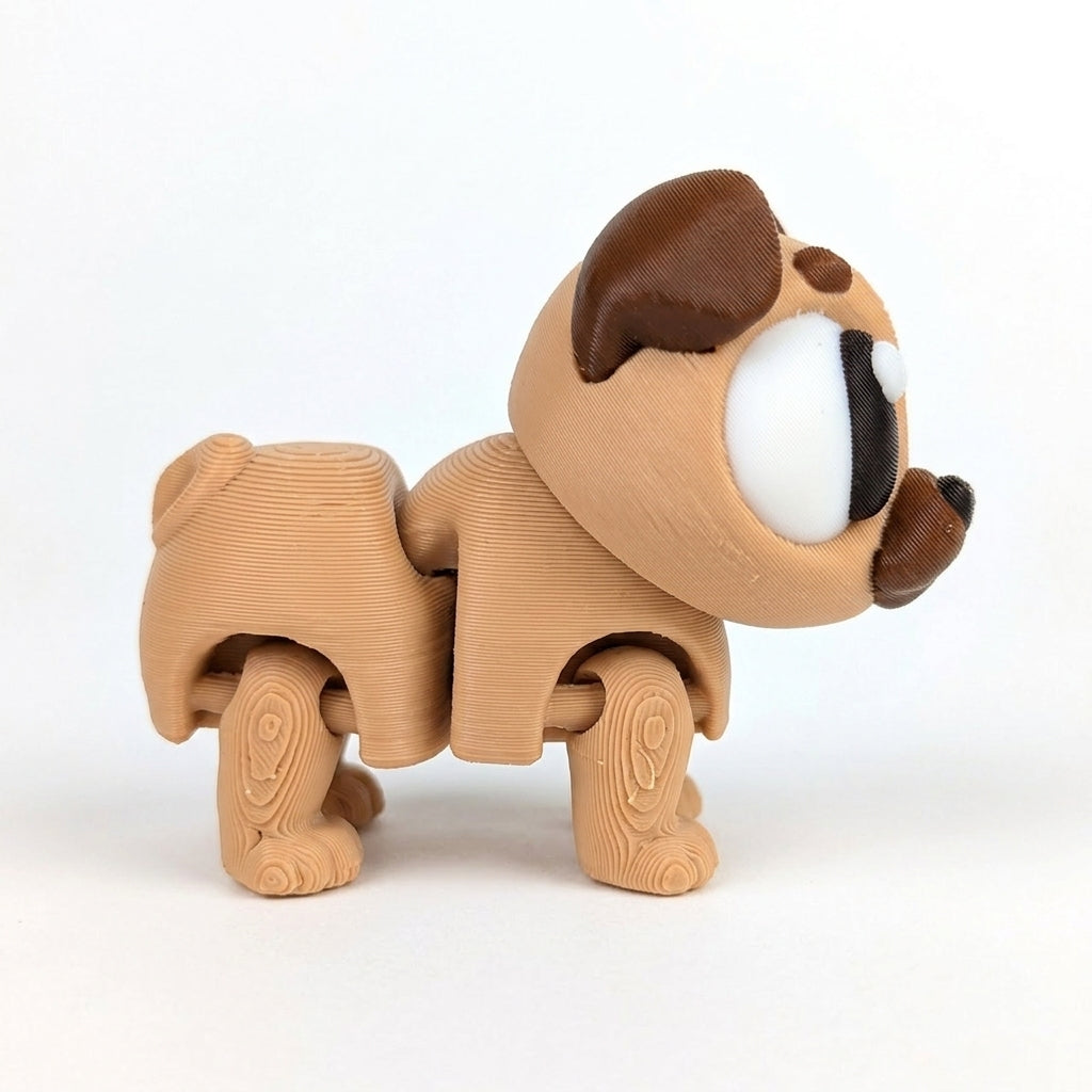 Pug - Fidget Articulado 3D